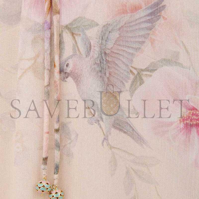 ZIMMERMANN TAWAYEN BILLOW BLOUSE SAITIN 0991TC261 ZIMMERMANN TAWAYEN BILLOW BLOUSE SAITIN 0991TC261